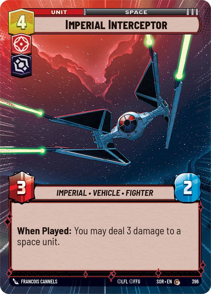 Imperial Interceptor (Hyperspace) [Spark of Rebellion] 396
