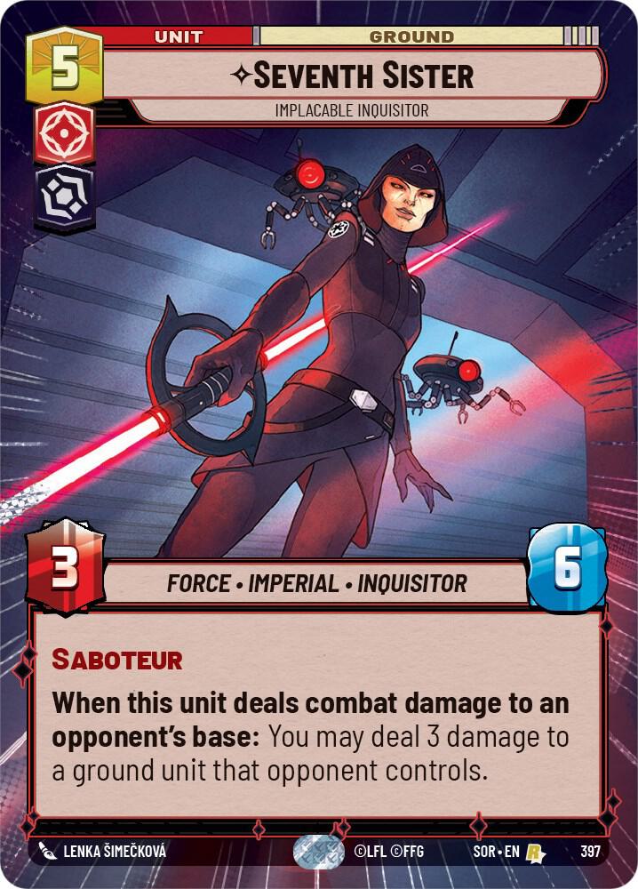 Seventh Sister - Implacable Inquisitor (Hyperspace) [Spark of Rebellion] 397