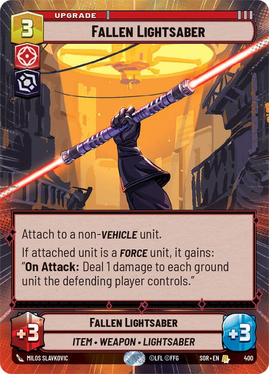 Fallen Lightsaber (Hyperspace) [Spark of Rebellion] 400