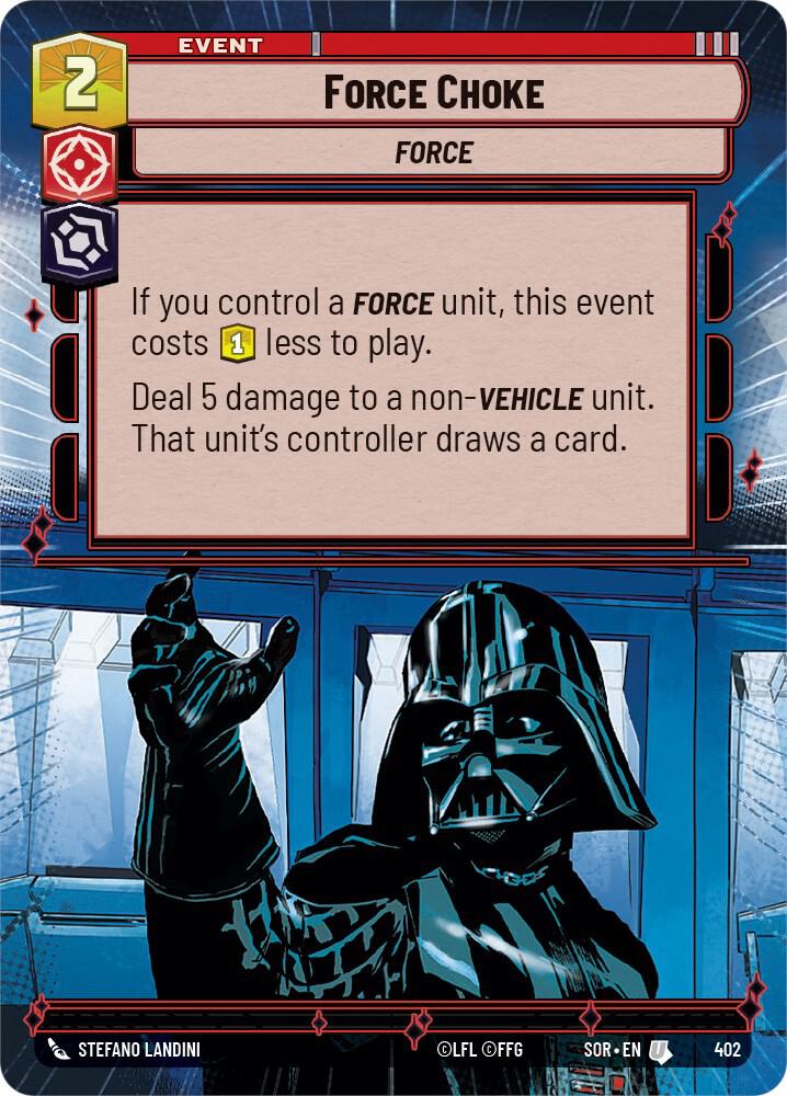 Force Choke (Hyperspace) [Spark of Rebellion] 402