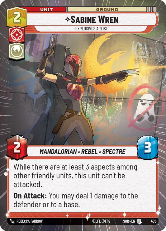 Sabine Wren - Explosives Artist (Hyperspace) [Spark of Rebellion] 405