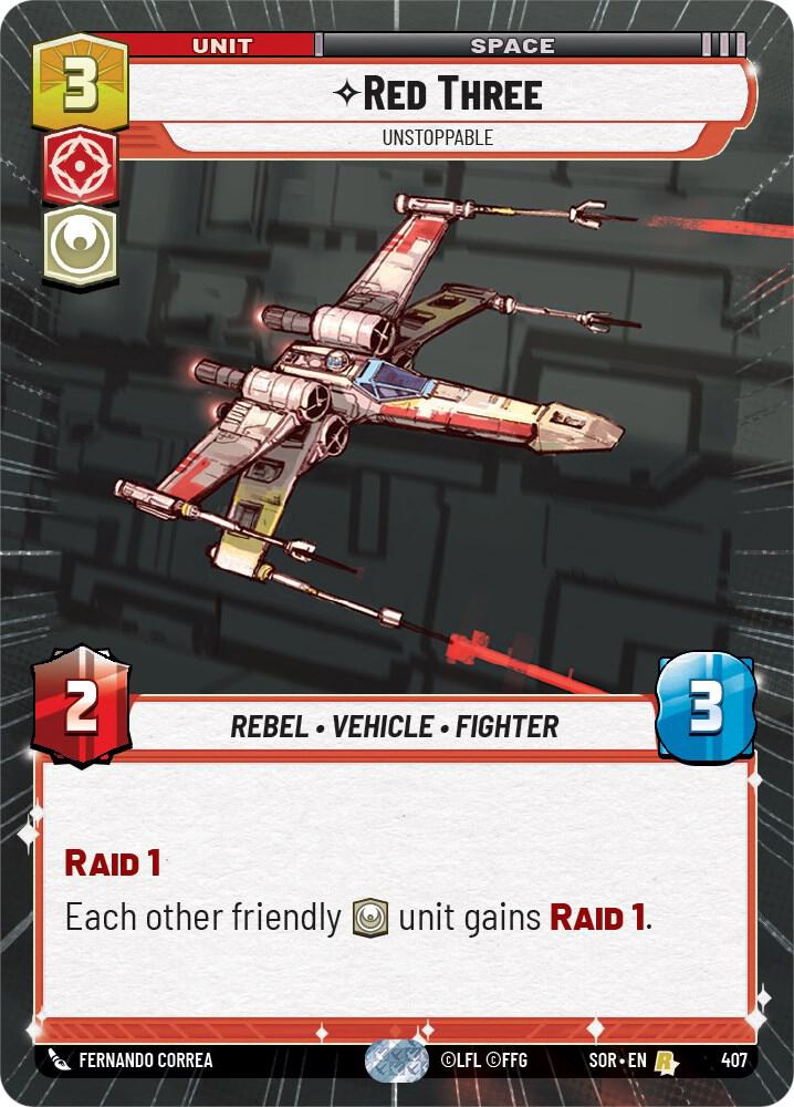 Red Three - Unstoppable (Hyperspace) [Spark of Rebellion] 407