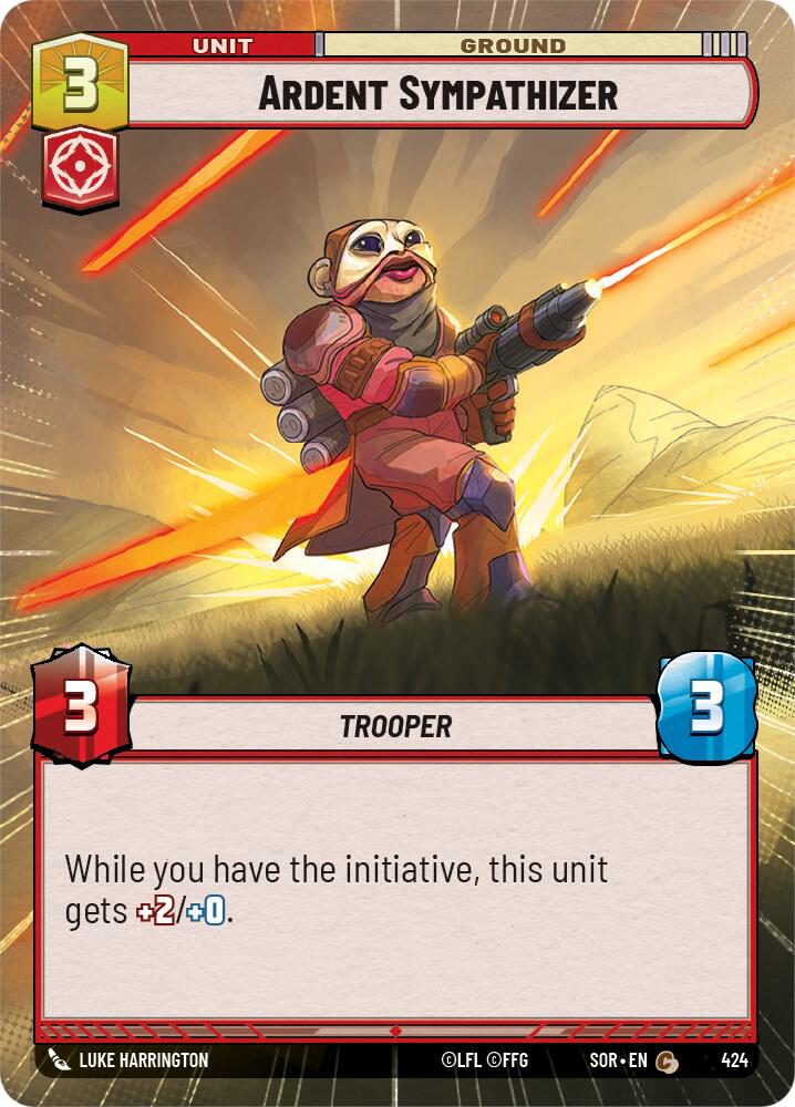 Ardent Sympathizer (Hyperspace) [Spark of Rebellion] 424