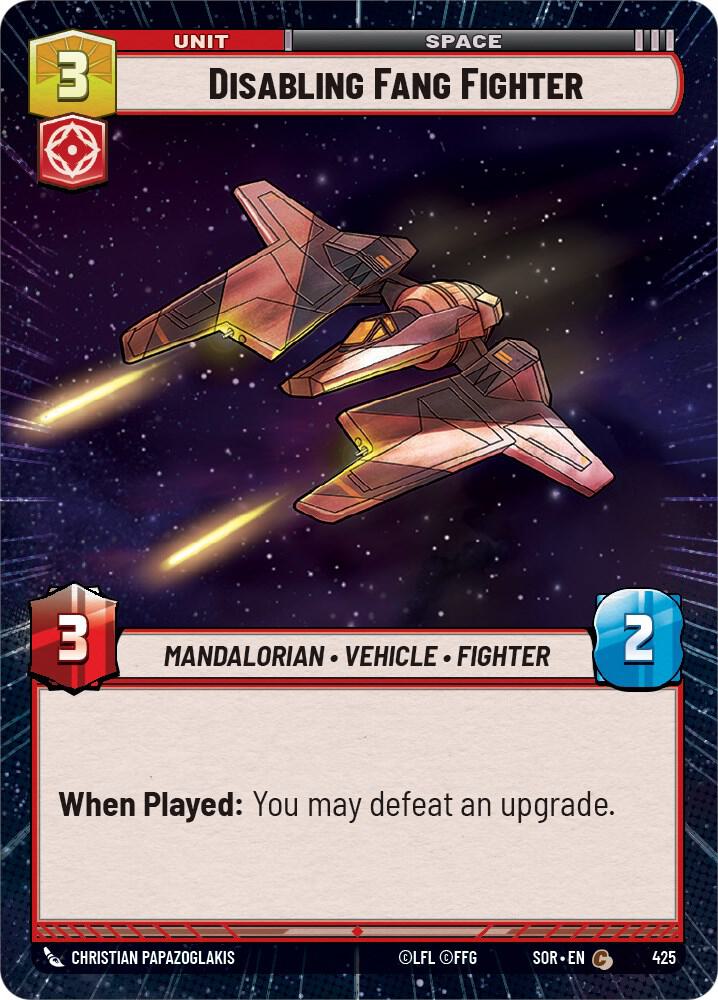 Disabling Fang Fighter (Hyperspace) [Spark of Rebellion] 425