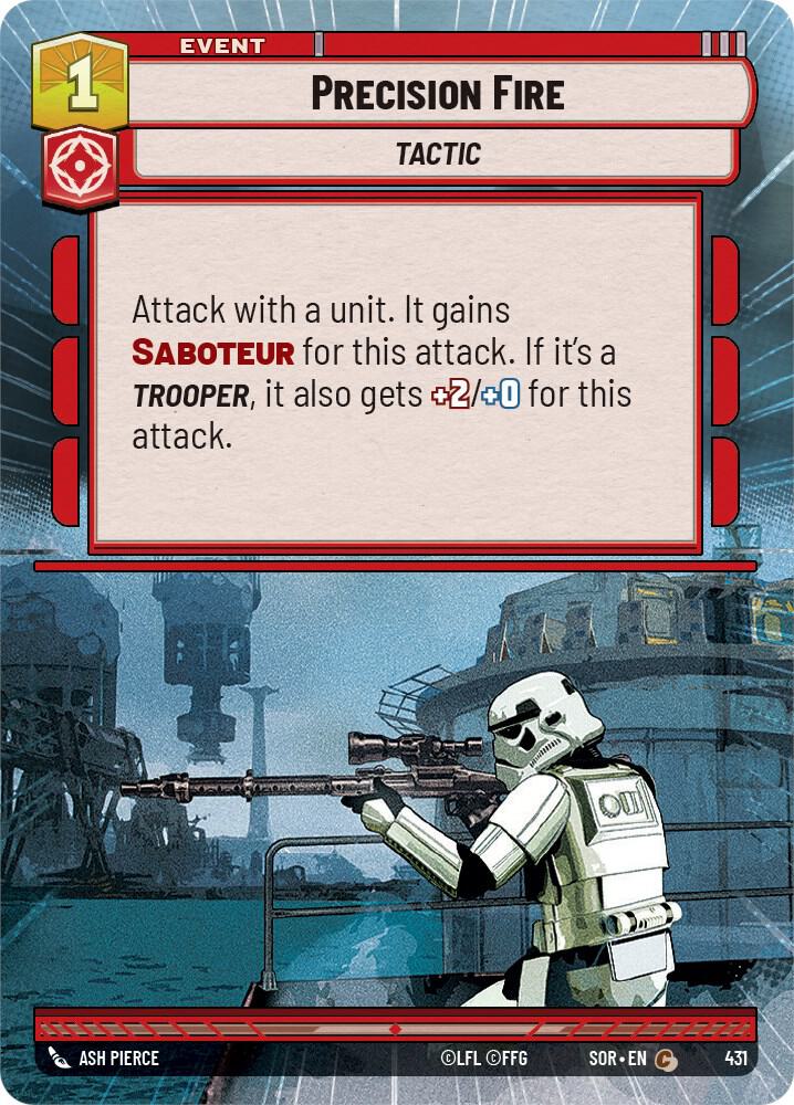 Precision Fire (Hyperspace) [Spark of Rebellion] 431