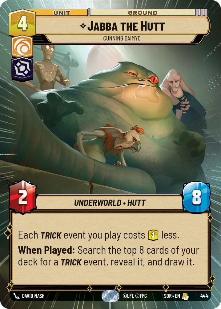 Jabba the Hutt - Cunning Daimyo (Hyperspace) [Spark of Rebellion] 444