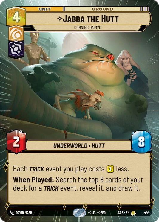 Jabba the Hutt - Cunning Daimyo (Hyperspace) [Spark of Rebellion] 444