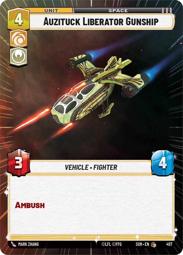 Auzituck Liberator Gunship (Hyperspace) [Spark of Rebellion] 457