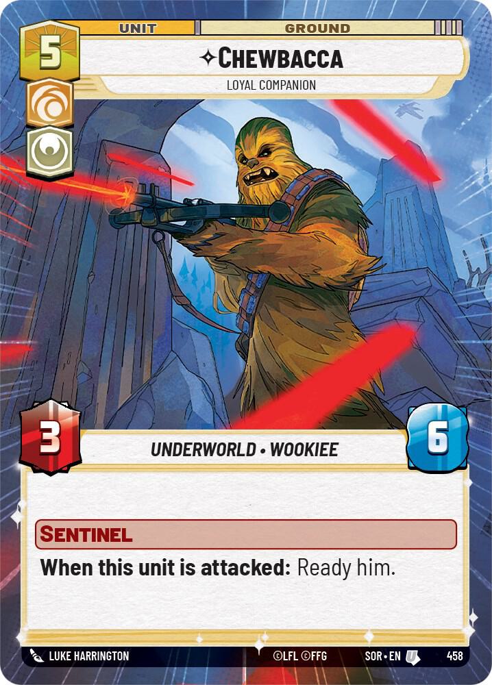 Chewbacca - Loyal Companion (Hyperspace) [Spark of Rebellion] 458
