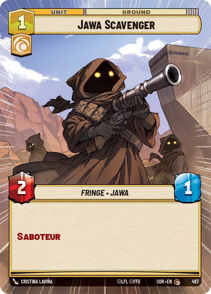 Jawa Scavenger (Hyperspace) [Spark of Rebellion] 467