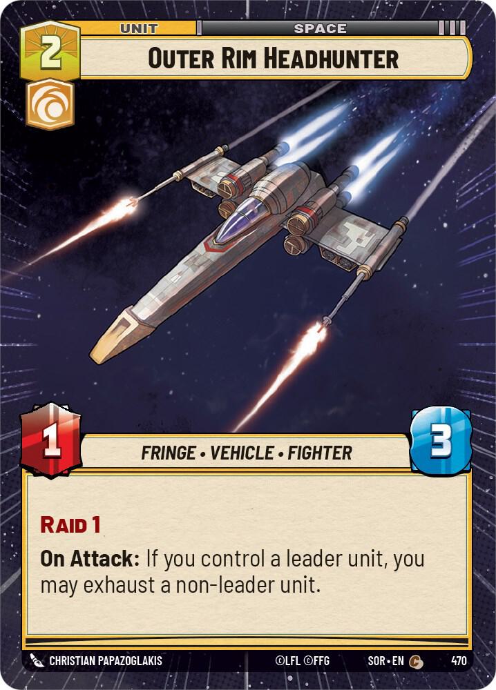 Outer Rim Headhunter (Hyperspace) [Spark of Rebellion] 470