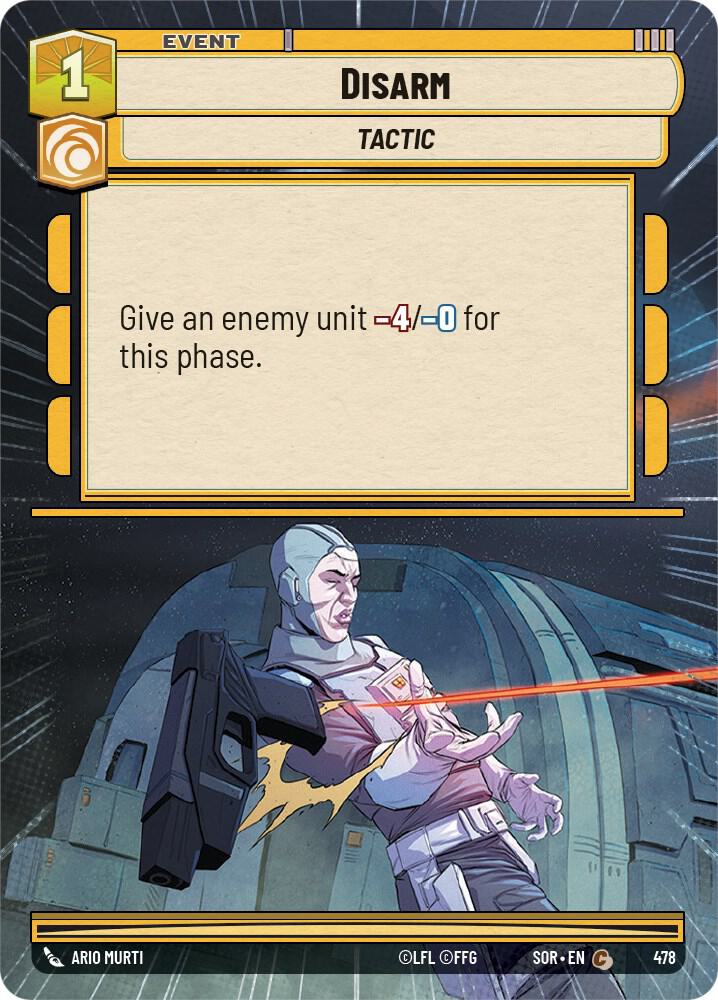 Disarm (Hyperspace) [Spark of Rebellion] 478