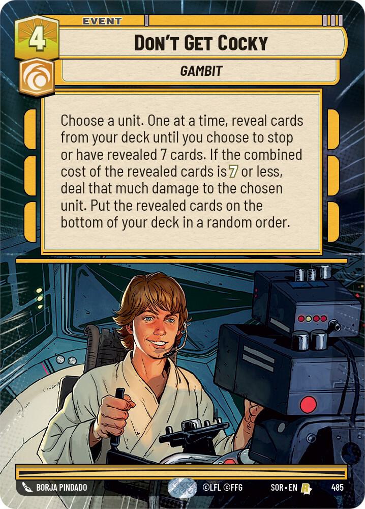 Don't Get Cocky (Hyperspace) [Spark of Rebellion] 485