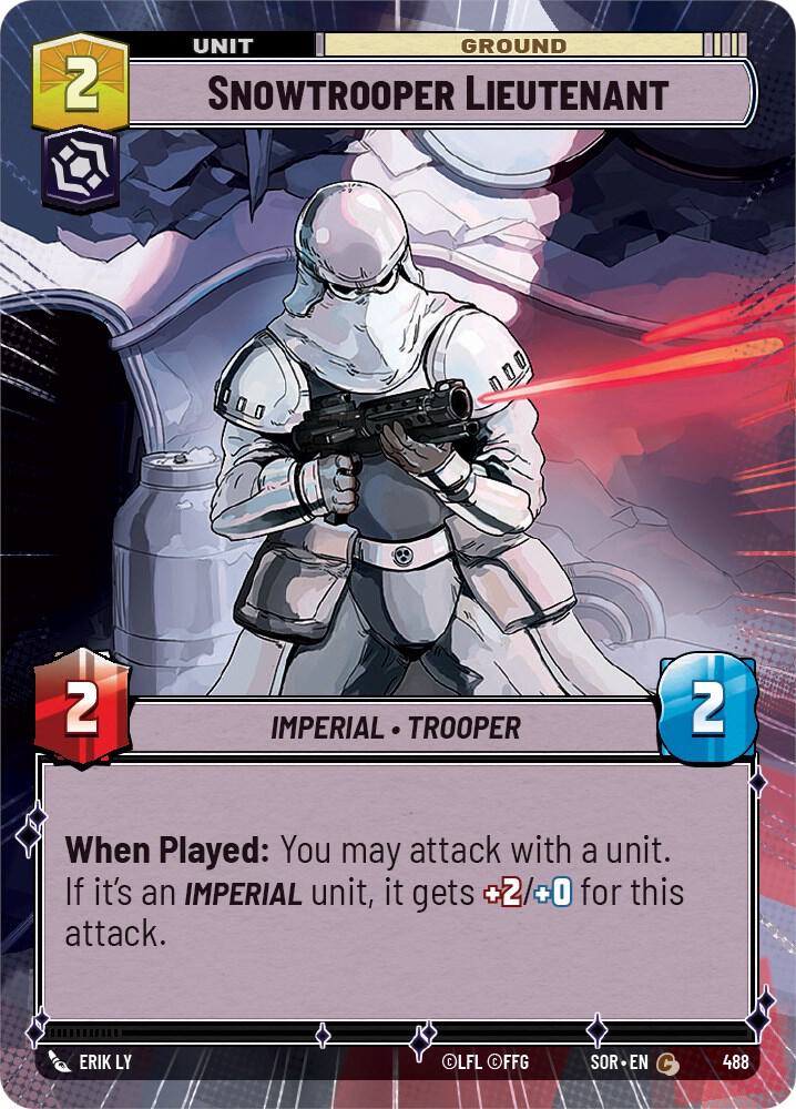 Snowtrooper Lieutenant (Hyperspace) [Spark of Rebellion] 488