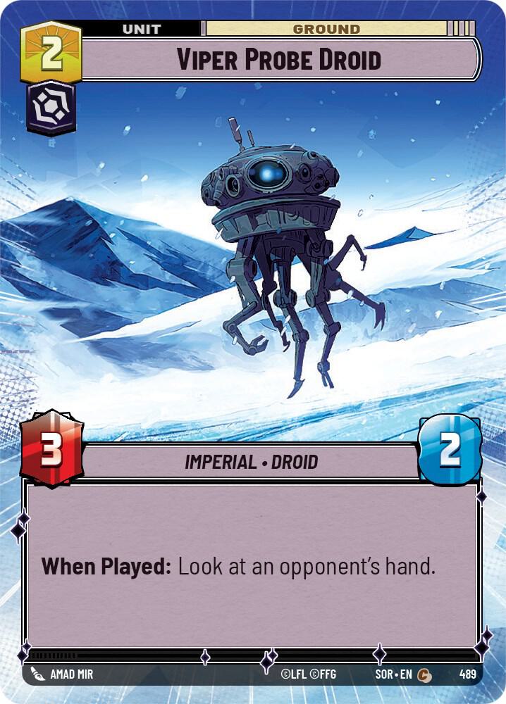 Viper Probe Droid (Hyperspace) [Spark of Rebellion] 489