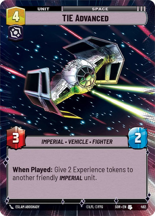 TIE Advanced (Hyperspace) [Spark of Rebellion] 492
