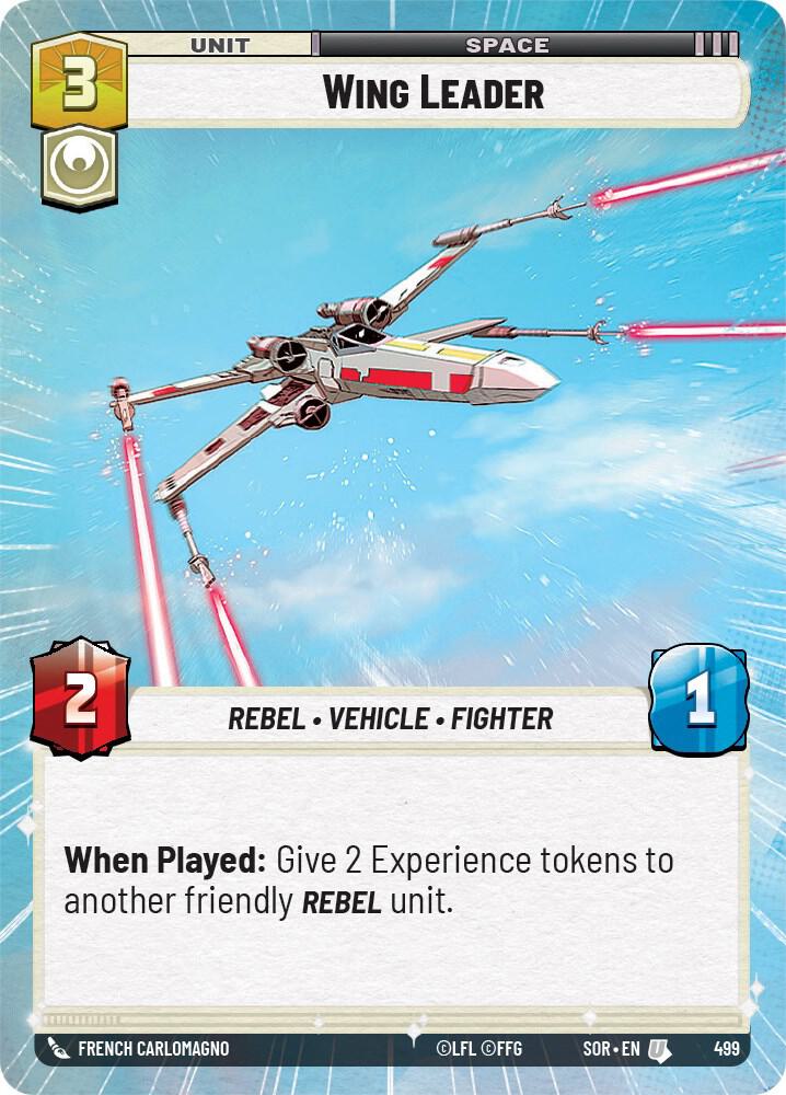 Wing Leader (Hyperspace) [Spark of Rebellion] 499