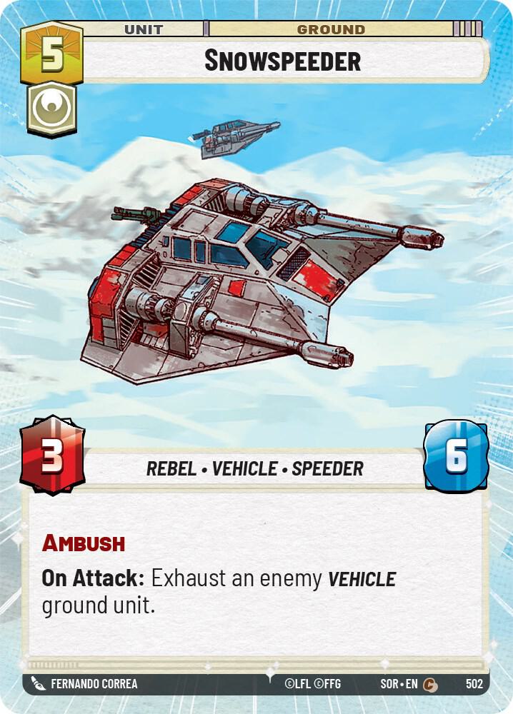 Snowspeeder (Hyperspace) [Spark of Rebellion] 502
