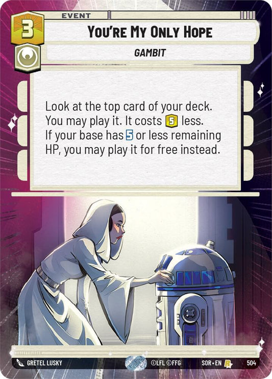 You're My Only Hope (Hyperspace) [Spark of Rebellion] 504