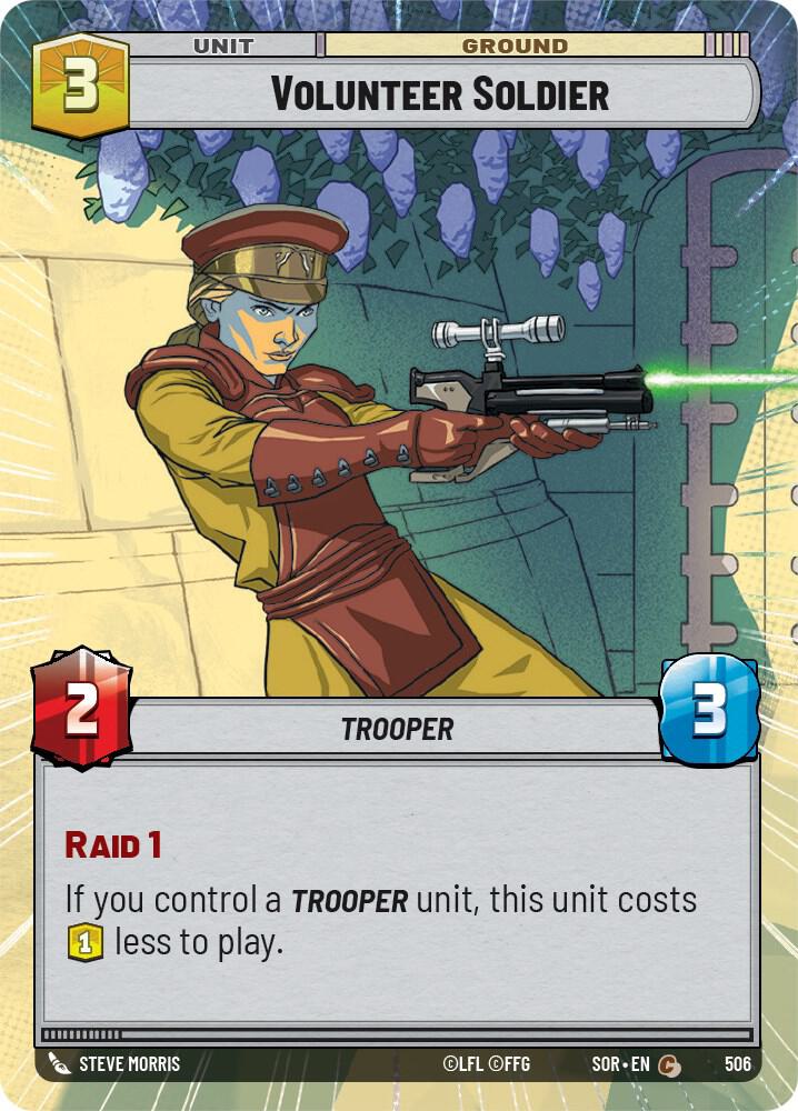 Volunteer Soldier (Hyperspace) [Spark of Rebellion] 506