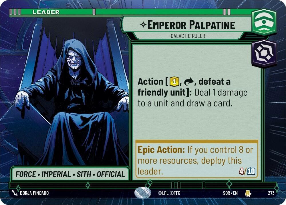 Emperor Palpatine - Galactic Ruler (Hyperspace) [Spark of Rebellion] 273