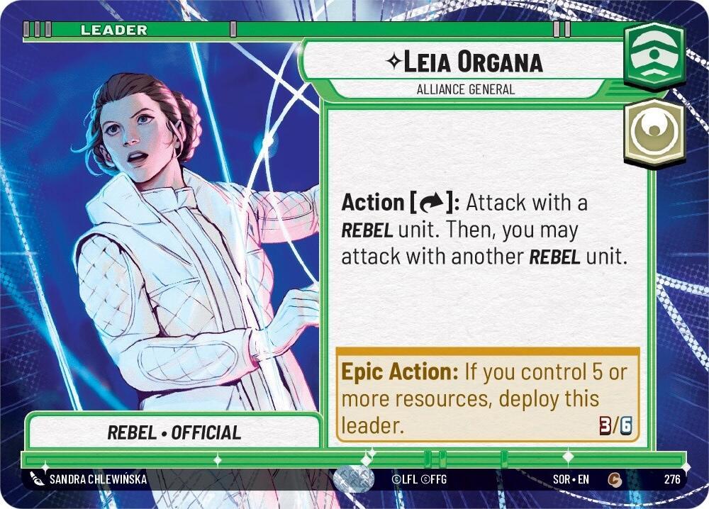 Leia Organa - Alliance General (Hyperspace) [Spark of Rebellion] 276