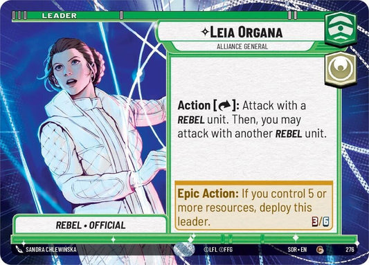 Leia Organa - Alliance General (Hyperspace) [Spark of Rebellion] 276