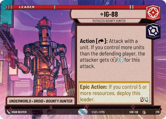 IG-88 - Ruthless Bounty Hunter (Hyperspace) [Spark of Rebellion] 278
