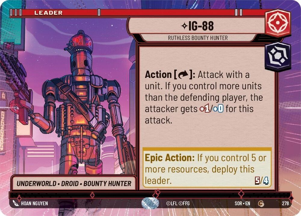 IG-88 - Ruthless Bounty Hunter (Hyperspace) [Spark of Rebellion] 278