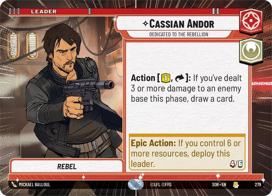 Cassian Andor - Dedicated to the Rebellion (Hyperspace) [Spark of Rebellion] 279