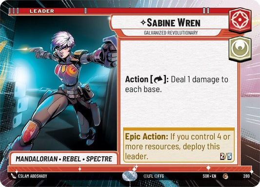 Sabine Wren - Galvanized Revolutionary (Hyperspace) [Spark of Rebellion] 280