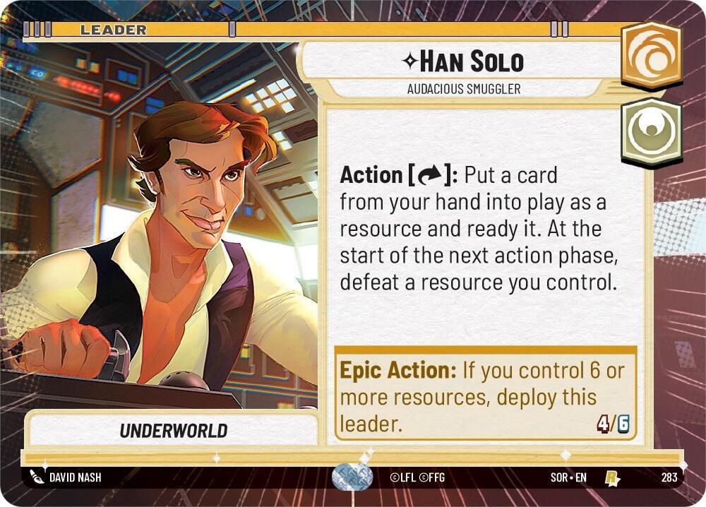 Han Solo - Audacious Smuggler (Hyperspace) [Spark of Rebellion] 283