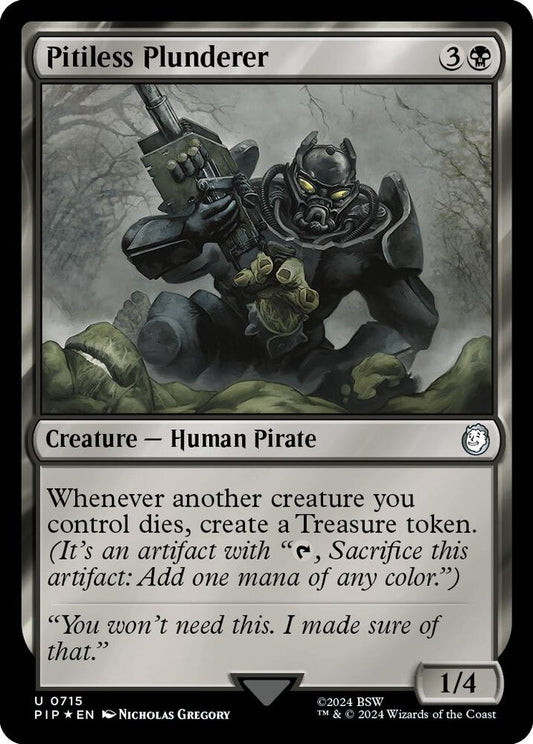 Pitiless Plunderer (Surge Foil) [Universes Beyond: Fallout] 715