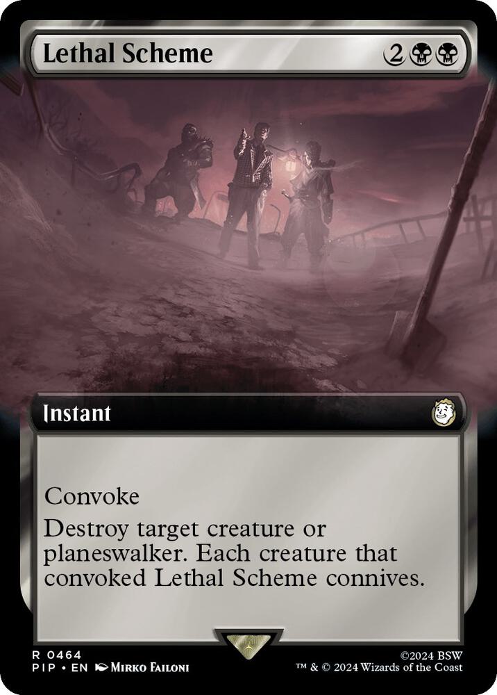 Lethal Scheme (Extended Art) [Universes Beyond: Fallout] 464
