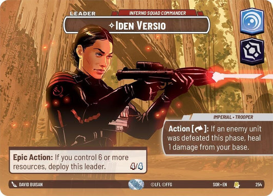 Iden Versio - Inferno Squad Commander (Showcase) [Spark of Rebellion] 254