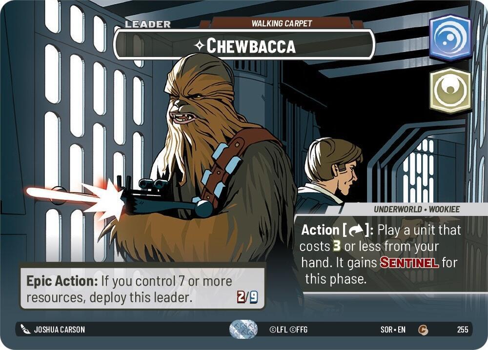 Chewbacca - Walking Carpet (Showcase) [Spark of Rebellion] 255