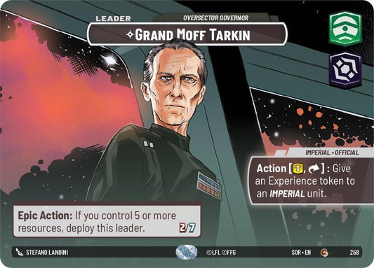 Grand Moff Tarkin - Oversector Governor (Showcase) [Spark of Rebellion] 258