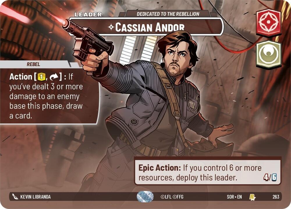 Cassian Andor - Dedicated to the Rebellion (Showcase) [Spark of Rebellion] 263