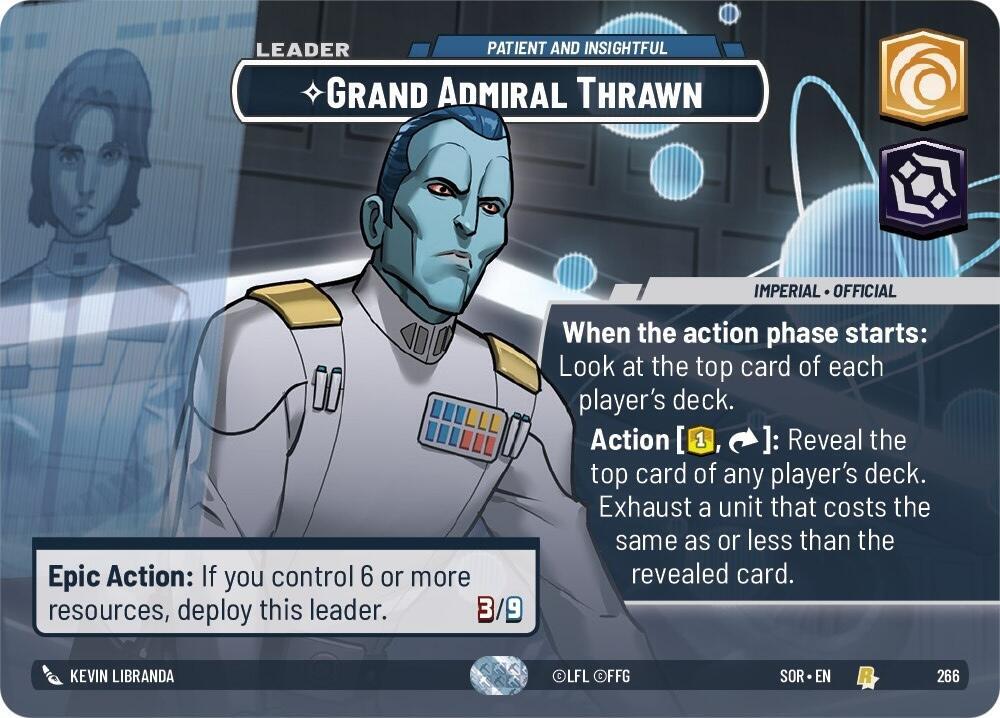 Grand Admiral Thrawn - Patient and Insightful (Showcase) [Spark of Rebellion] 266