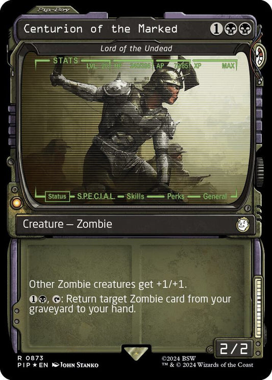 Centurion of the Marked - Lord of the Undead (Showcase) (Surge Foil) [Universes Beyond: Fallout] 873