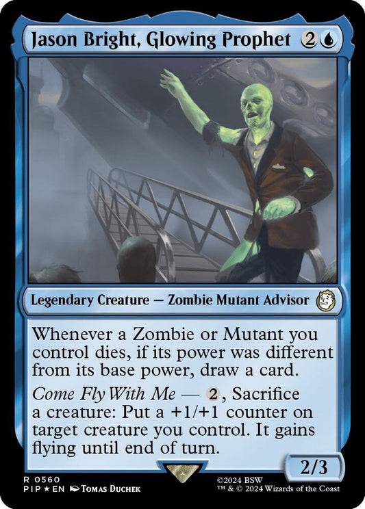Jason Bright, Glowing Prophet (Surge Foil) [Universes Beyond: Fallout] 560