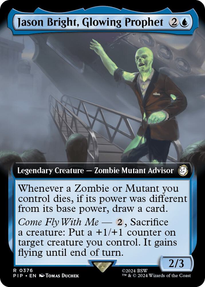 Jason Bright, Glowing Prophet (Extended Art) [Universes Beyond: Fallout] 376