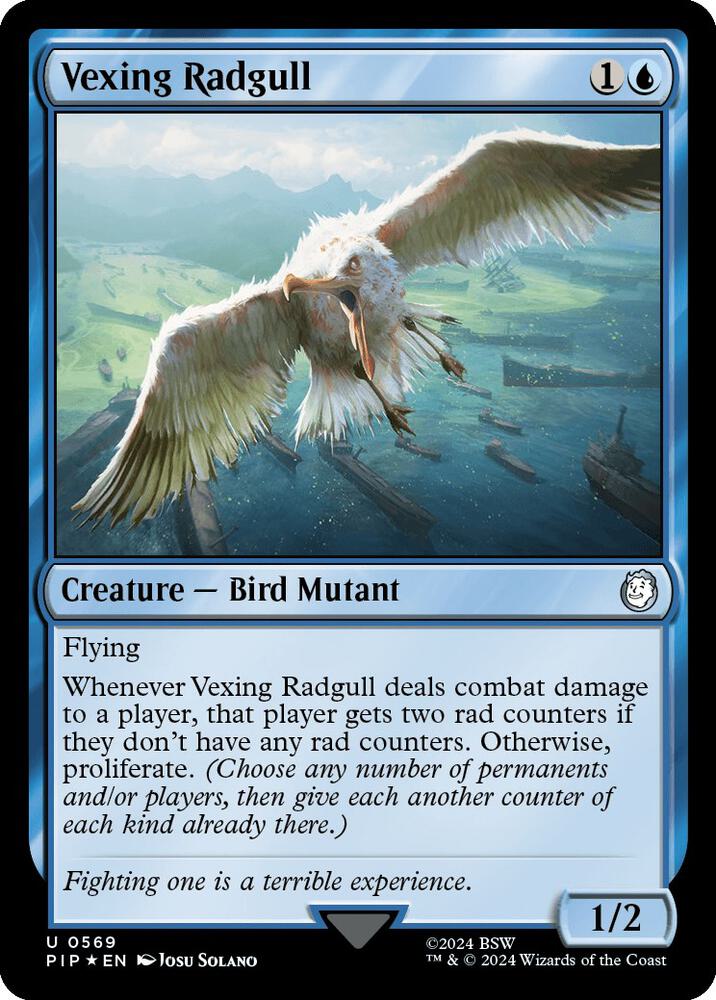 Vexing Radgull (Surge Foil) [Universes Beyond: Fallout] 569