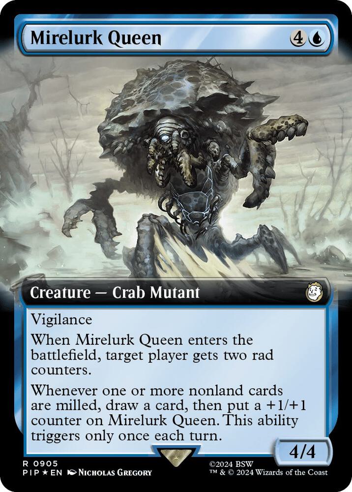 Mirelurk Queen (Extended Art) (Surge Foil) [Universes Beyond: Fallout] 905