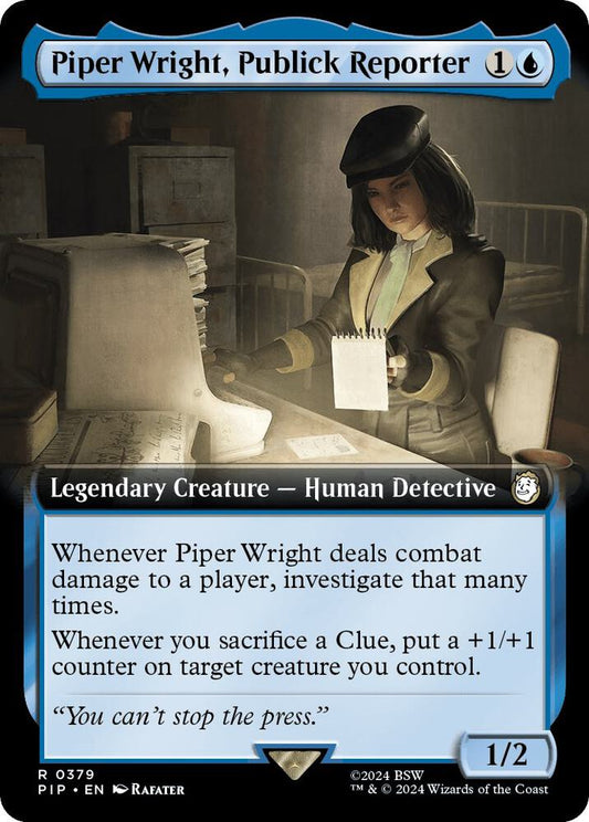 Piper Wright, Publick Reporter (Extended Art) [Universes Beyond: Fallout] 379