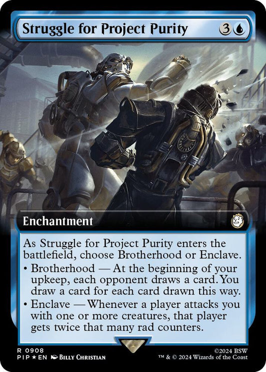 Struggle for Project Purity (Extended Art) (Surge Foil) [Universes Beyond: Fallout] 908