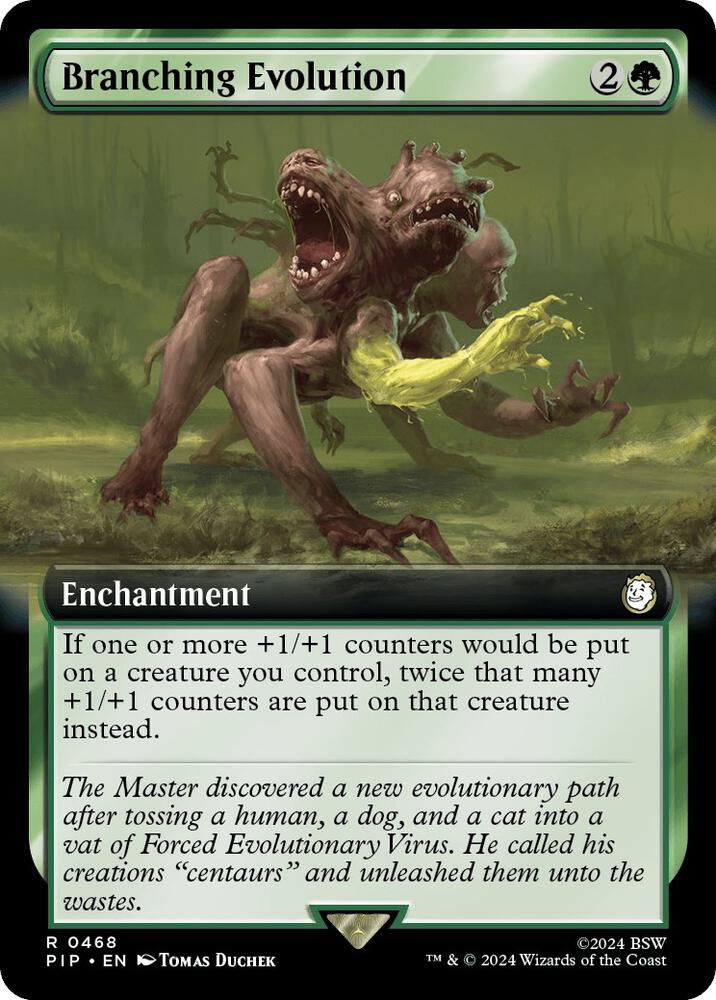 Branching Evolution (Extended Art) [Universes Beyond: Fallout] 468