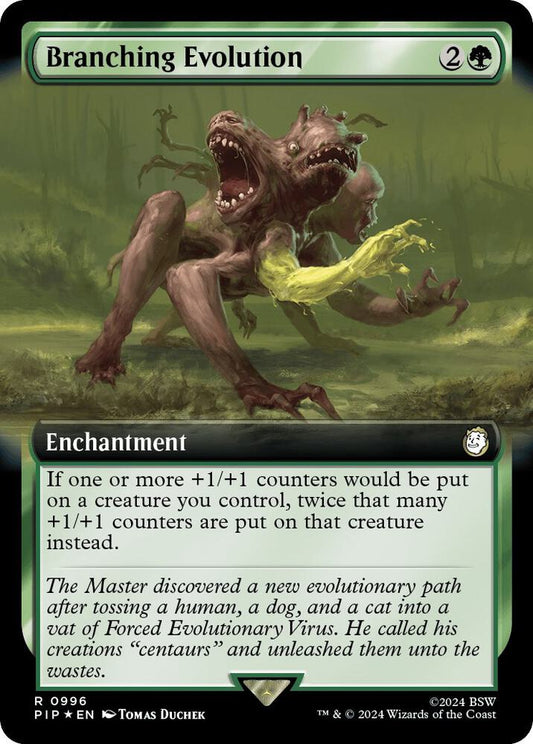 Branching Evolution (Extended Art) (Surge Foil) [Universes Beyond: Fallout] 996