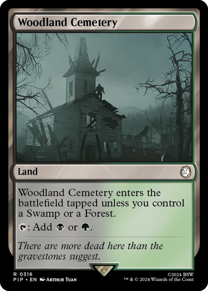 Woodland Cemetery [Universes Beyond: Fallout] 316