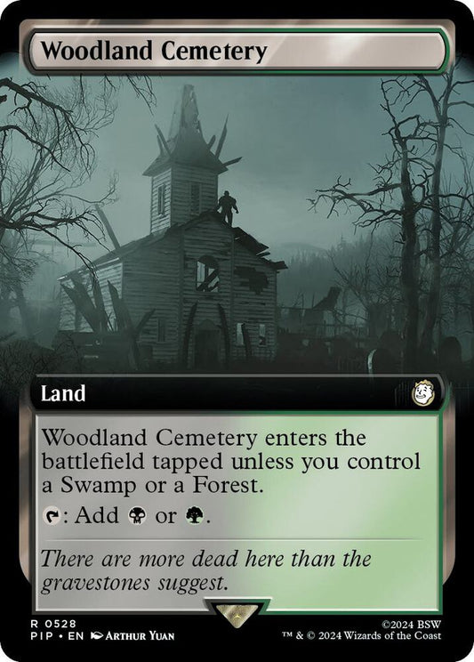 Woodland Cemetery (Extended Art) [Universes Beyond: Fallout] 528